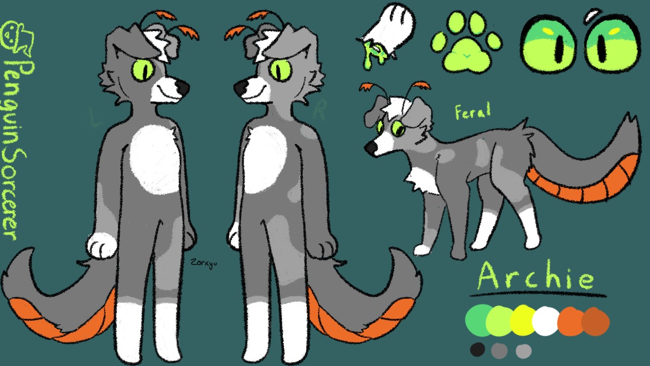 Archie ref by Zorxyu on DeviantArt