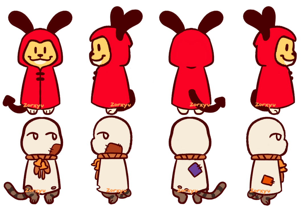 Chibi character rotation by Zorxyu on DeviantArt