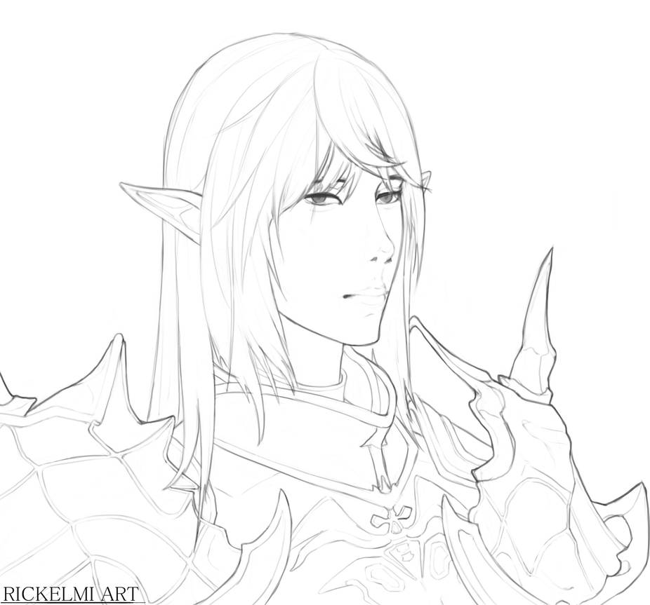 Estinien Wyrmblood by RickelmiArt on DeviantArt