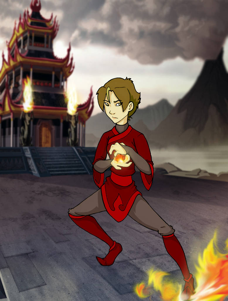 Firebender Dragon Firebender by greenleafcm on DeviantArt