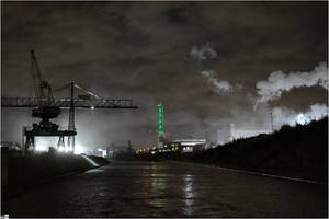 Rhine industry at night - II