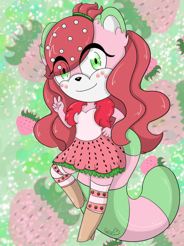 Chibi Blowing Raspberry Berry Chibi by SweetCandyCloud on DeviantArt