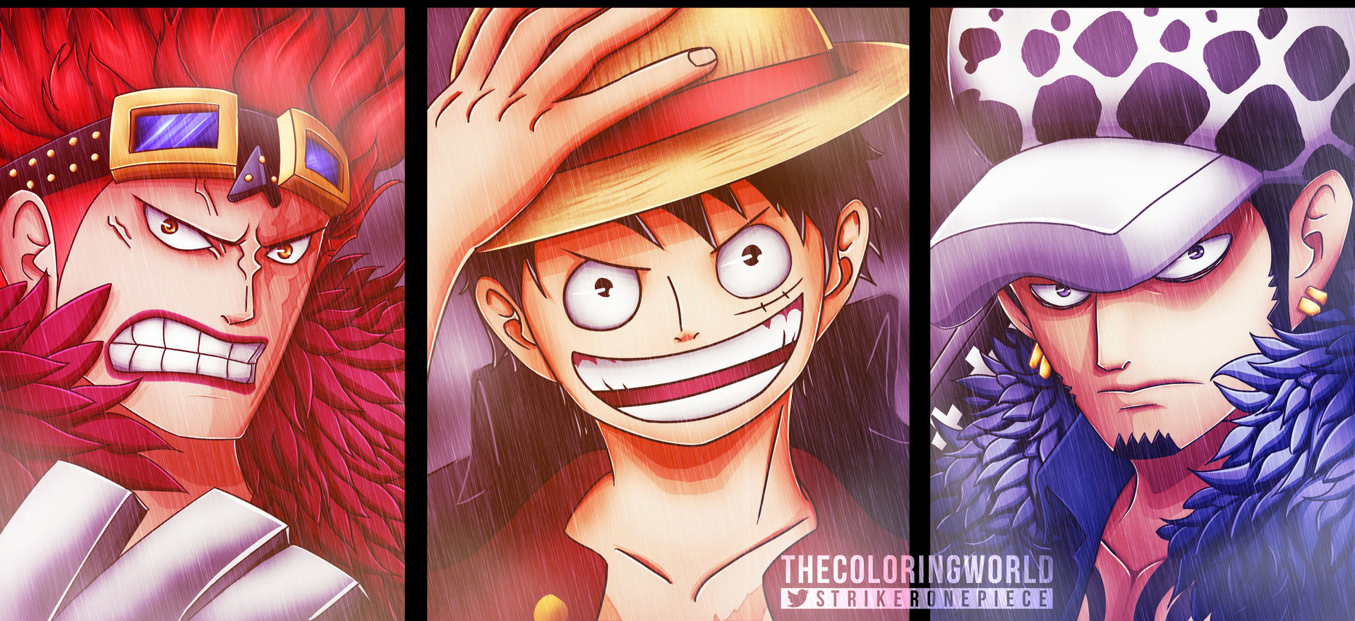 One Piece Chapter 974 The Supernova Trio Tcw By Thecoloringworld On Deviantart