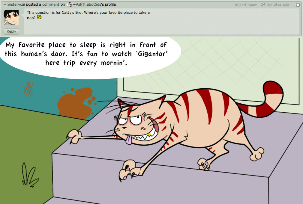 Ask the Ed Cats - Question 02 by AskTheEdCats on DeviantArt