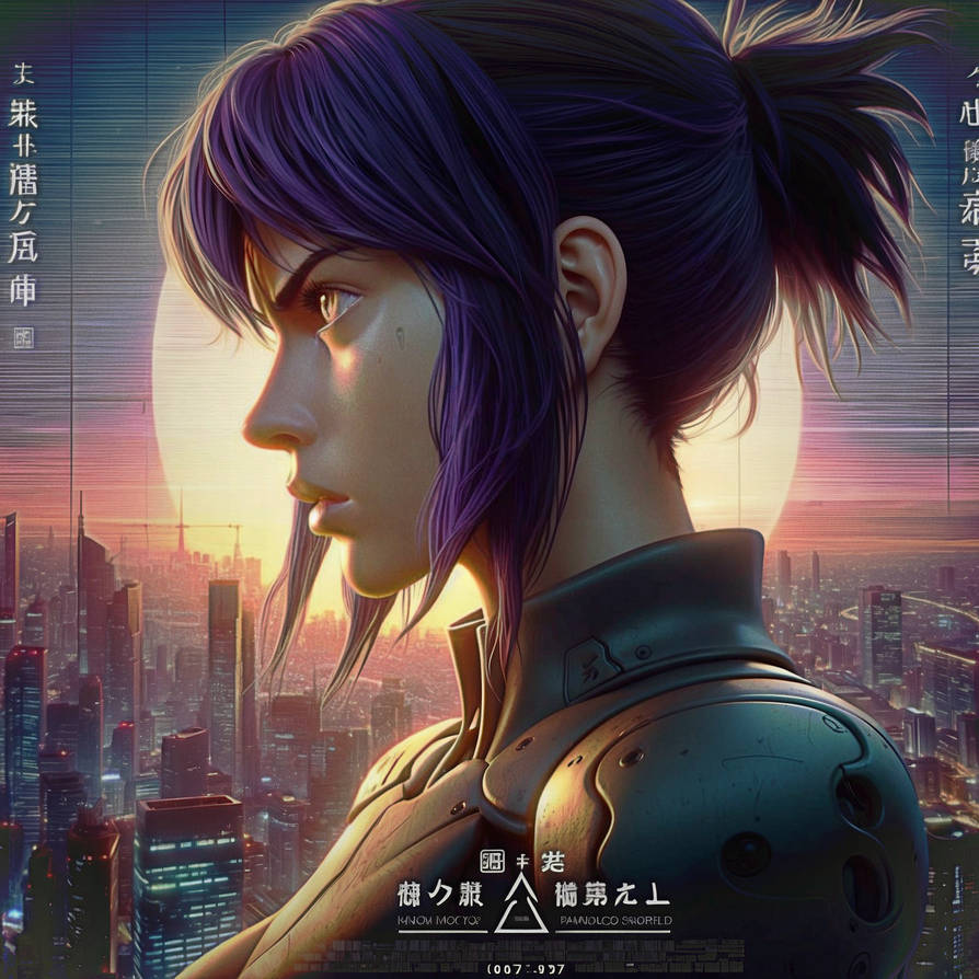 Motoko Poster by BusyBuzzard on DeviantArt
