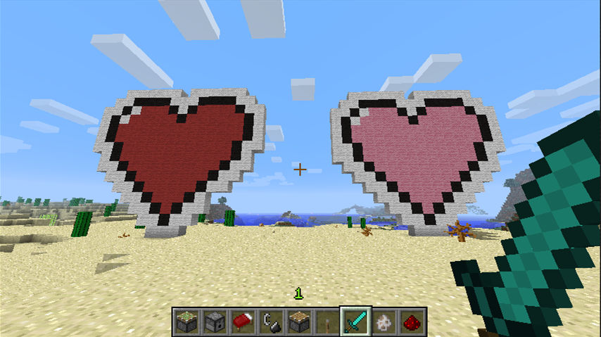 Minecraft Hearts By TheRealHaruChan On DeviantArt