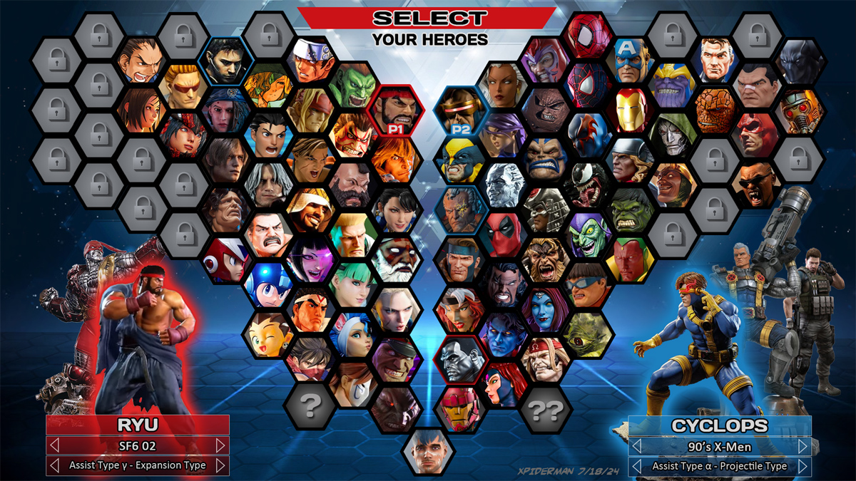 Marvel vs Capcom 4 (dream idea) by XpiderMan100 on DeviantArt