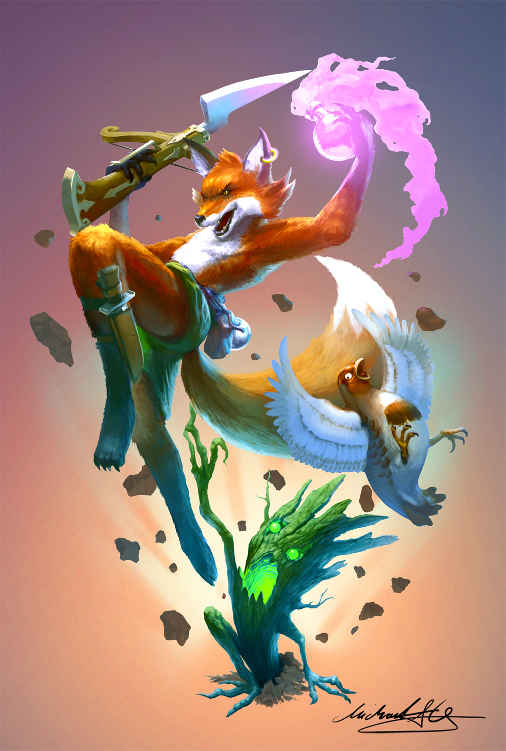 FOX n FORESTS Artwork