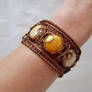 Orange and Cream Cuff