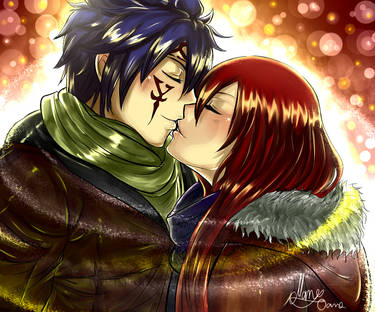 Kiss in winter