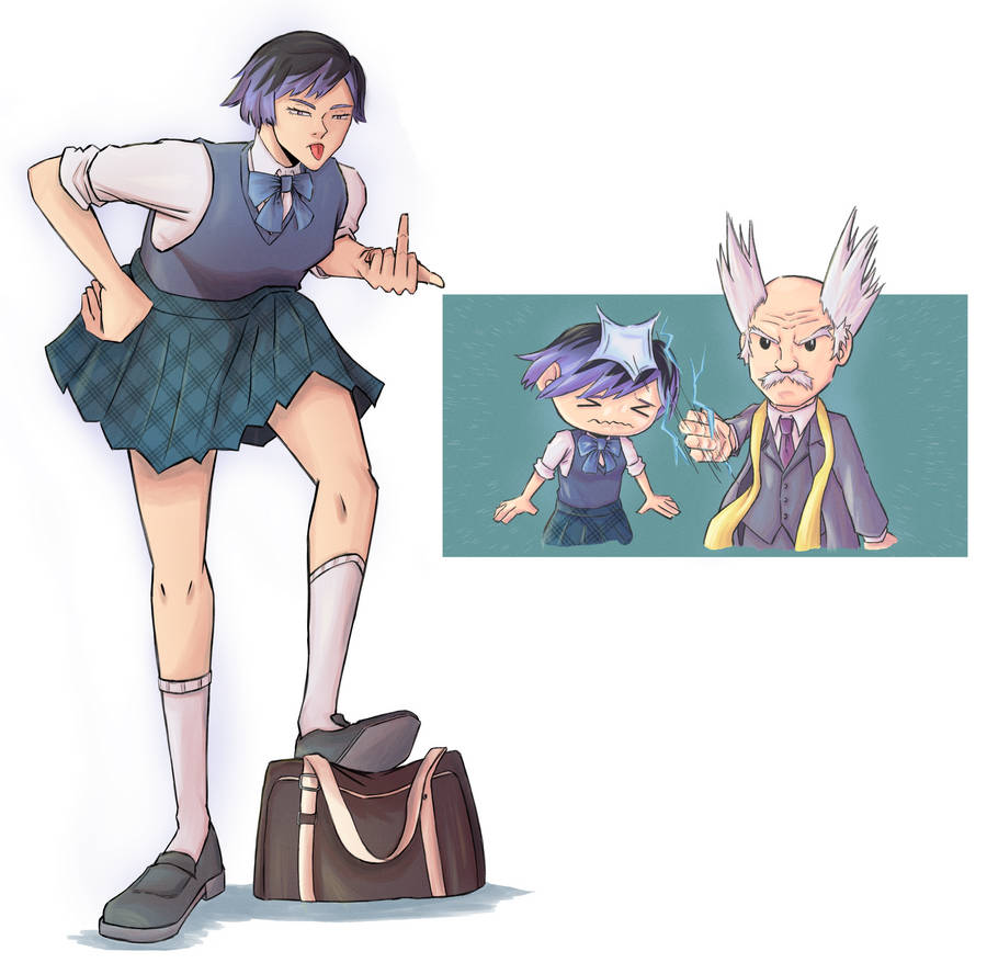 Deviantart Being Rude Reina is so rude by 4OUS on DeviantArt
