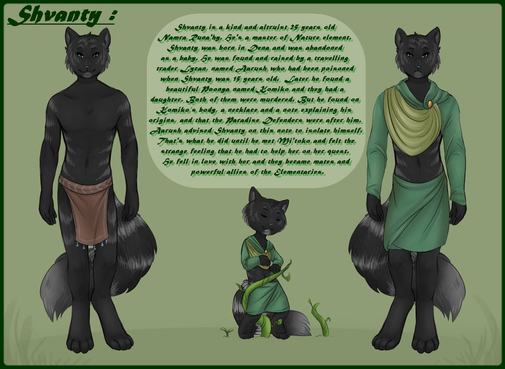 Shvanty ref-sheet