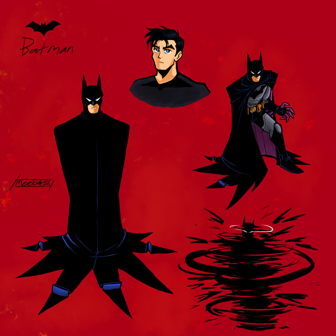 Batman redesign by Meelowsh on DeviantArt
