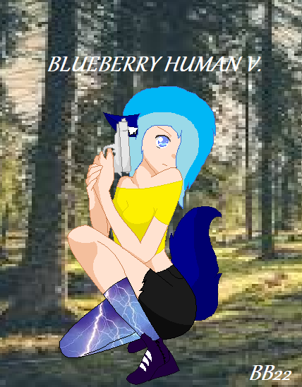 Blue Raspberry Humanized Blueberry Human by blueberryblitz22 on DeviantArt