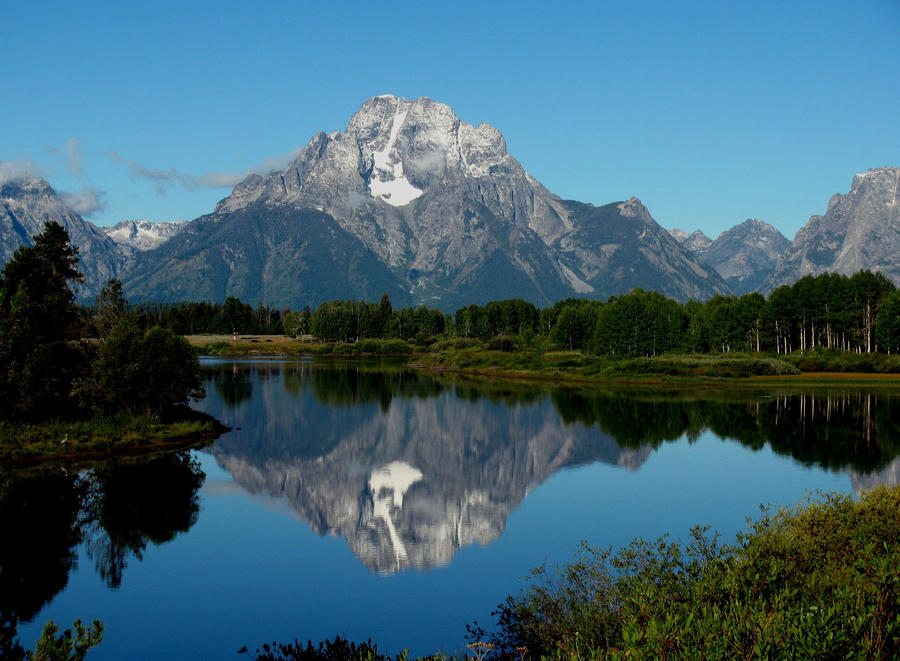 Reflection in Oxbow Bend