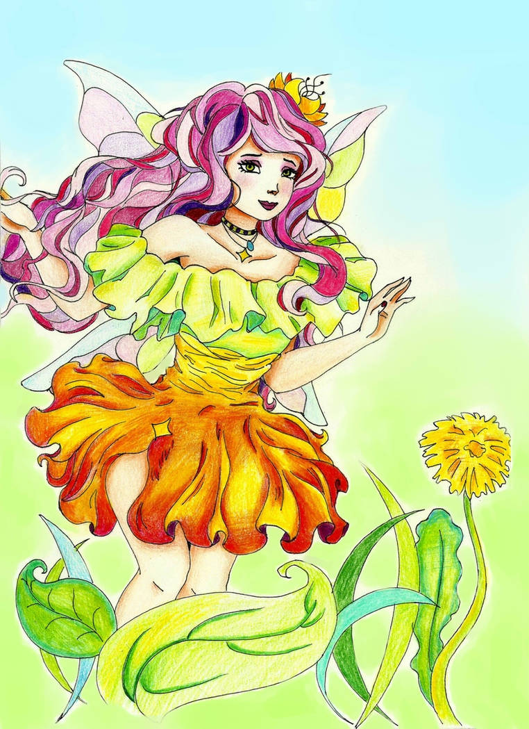 Spring Faery Spring fairy by Ilonica on DeviantArt