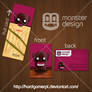 Monster Design business card