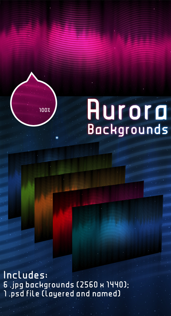 Aurora Backgrounds