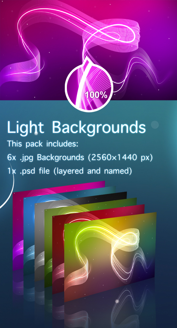 Light backgrounds