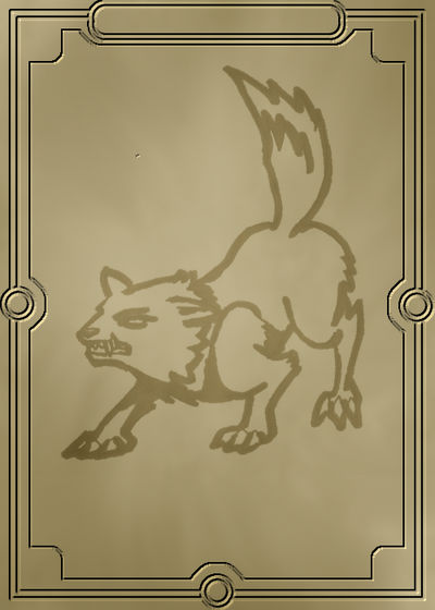 my wolf card by cskid20 on DeviantArt