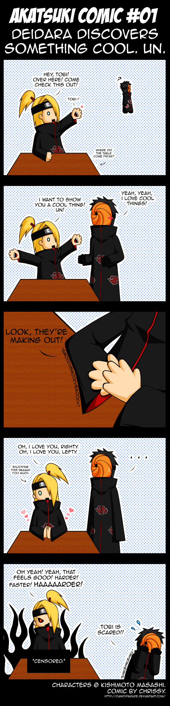 AKATSUKI COMIC 1. by candyparade on DeviantArt AKATSUKI COMIC 1. by candyparade on DeviantArt