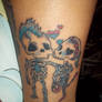 skeleton lovers tattoo scheleti skull tatuaj