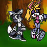 jake the wolf and bunnie rabbot