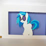 Vinyl Scratch pop up card