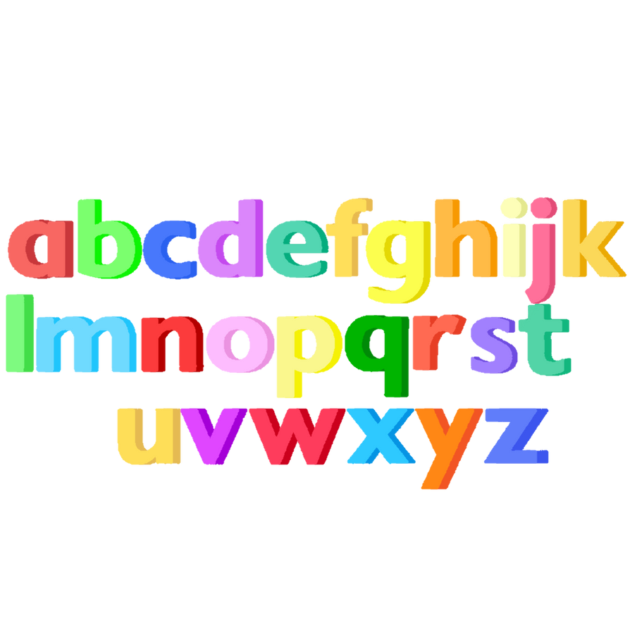 Less Letters Lowercase letters by AyuRizkyAlhamid on DeviantArt