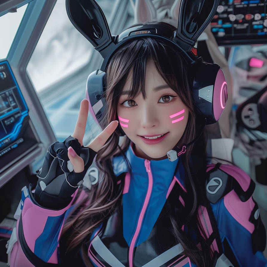 Vdoa Dva - Overwatch - AI by PZKai on DeviantArt