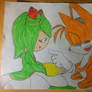 Tails and Cosmo - Chill out (colored)