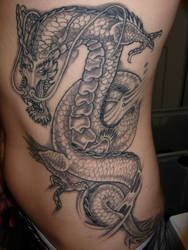 Chinese dragon tattoo2