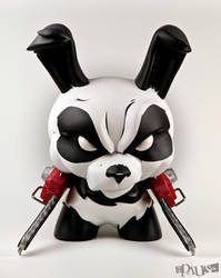 Chainsaw Panda 8' Dunny Custom