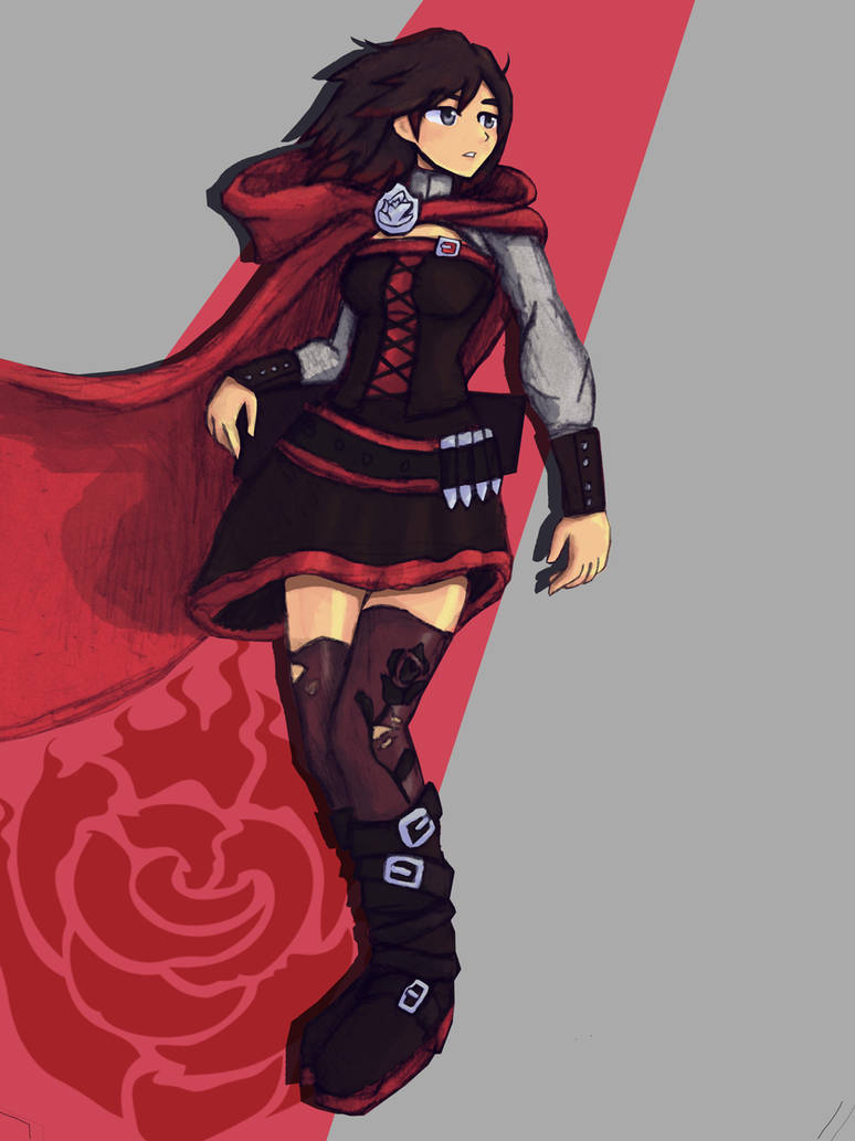 Ruby Characters RWBY - Ruby Rose fanart by AdventuringArtist on DeviantArt