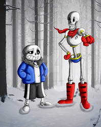sans and papyrus CHAPTER2