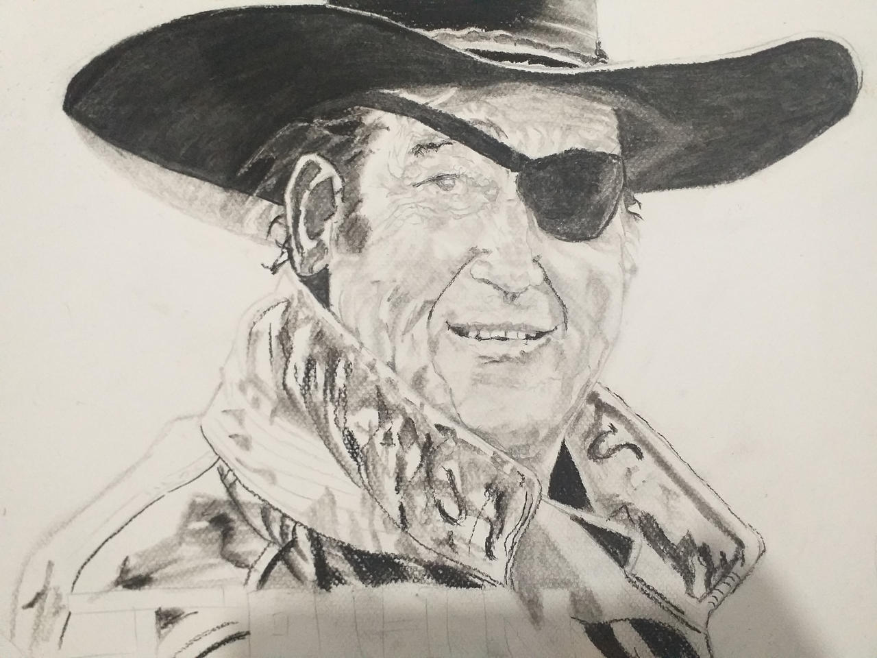 John Wayne true grit.