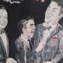 Franck Sinatra, samy davis jr and Dean Martin