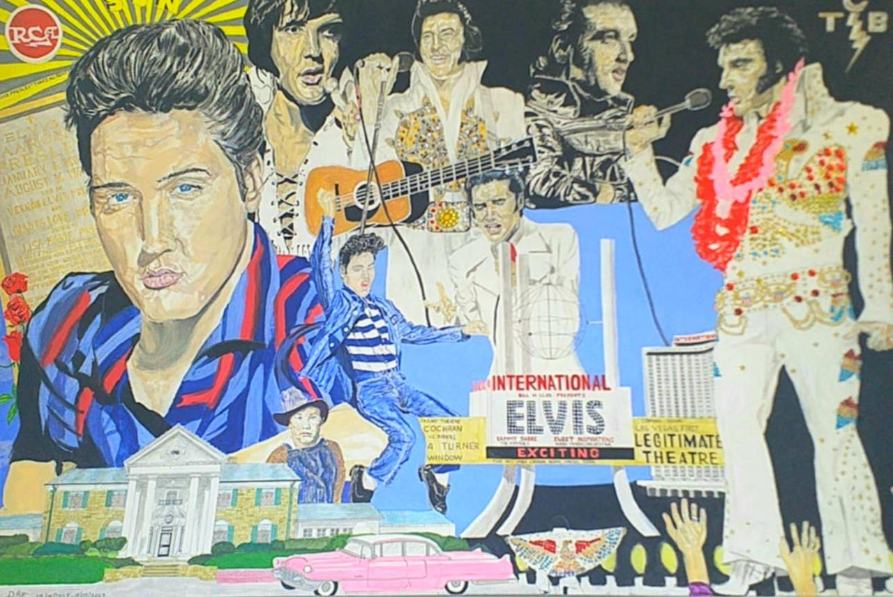 ELVIS PRESLEY color version