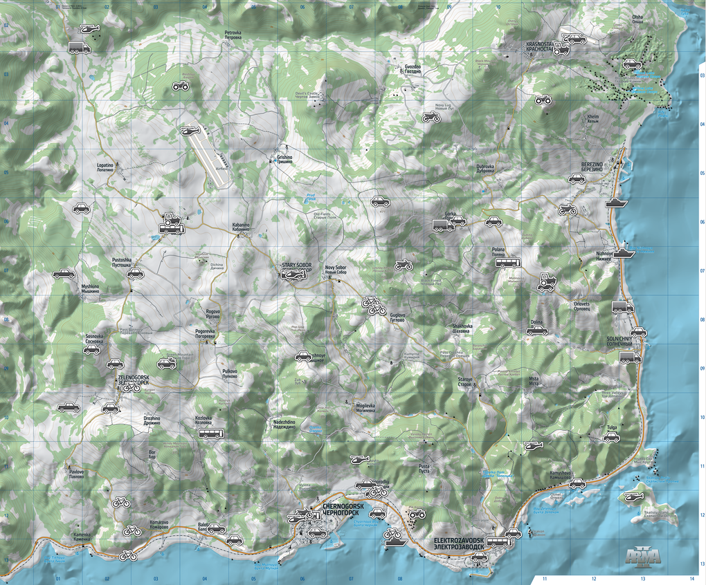 Dayz Standalone Map by Ins2170 on DeviantArt