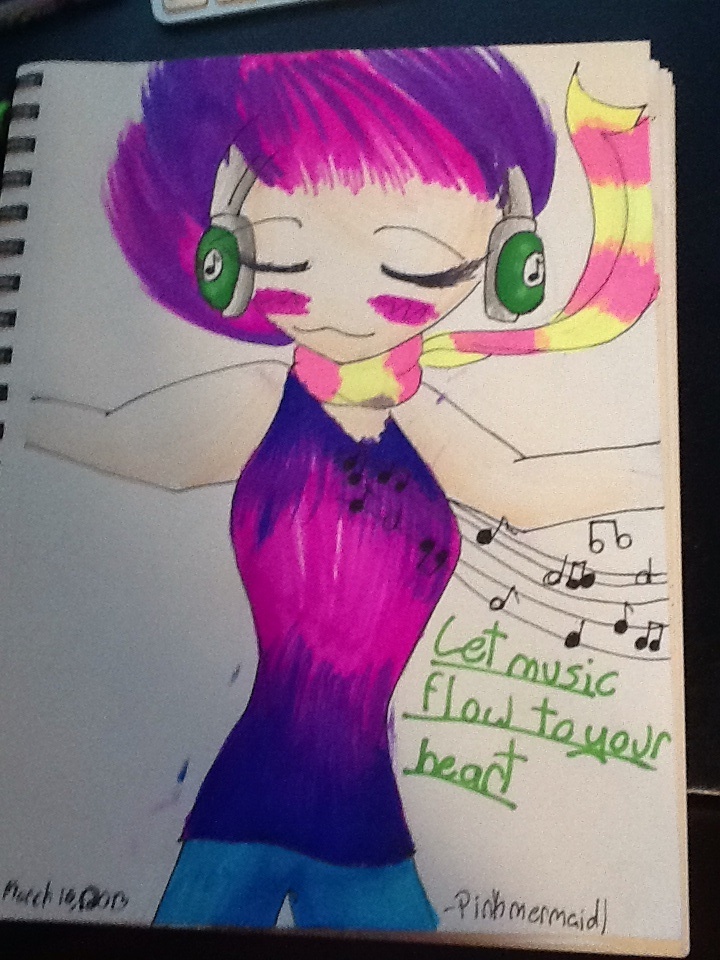 Let Music Flow To Your Heart (color)