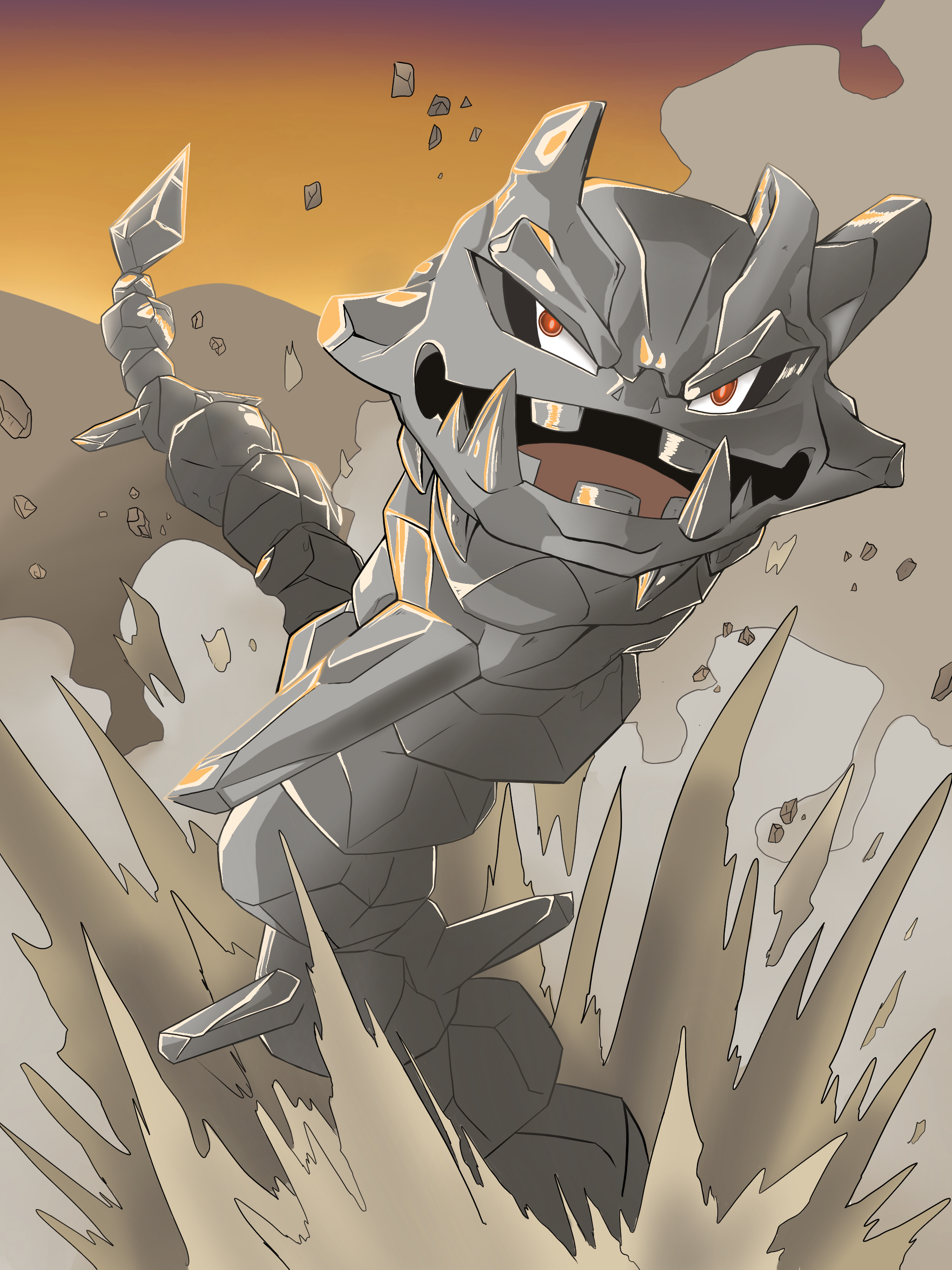 Steelix- by arvalis on DeviantArt