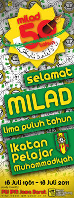 Milad 50 tahun Ikatan Pelajar Muhammadiyah