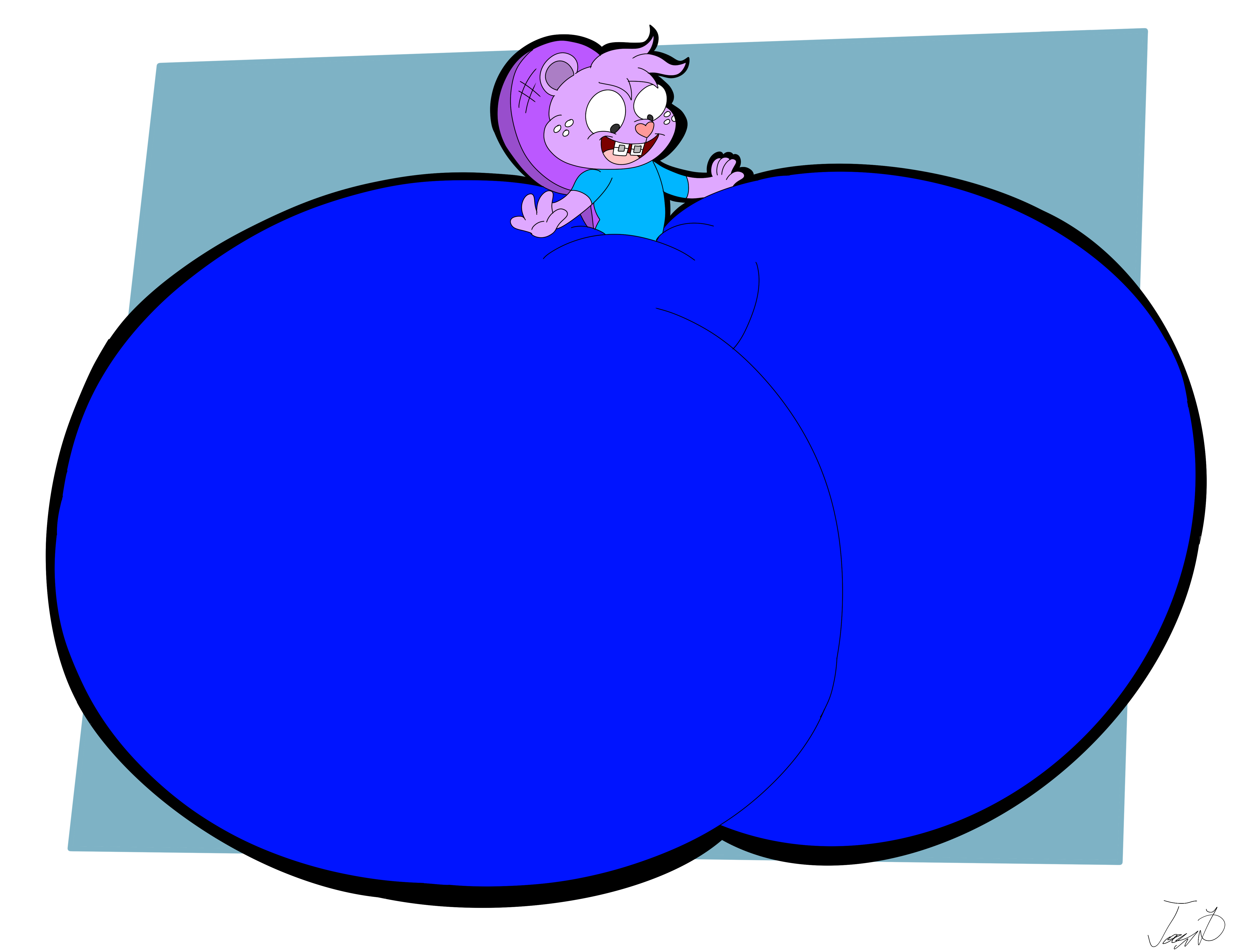 Deviantart Inflation Half Toothys Pants inflation by Ronboy793 on DeviantArt