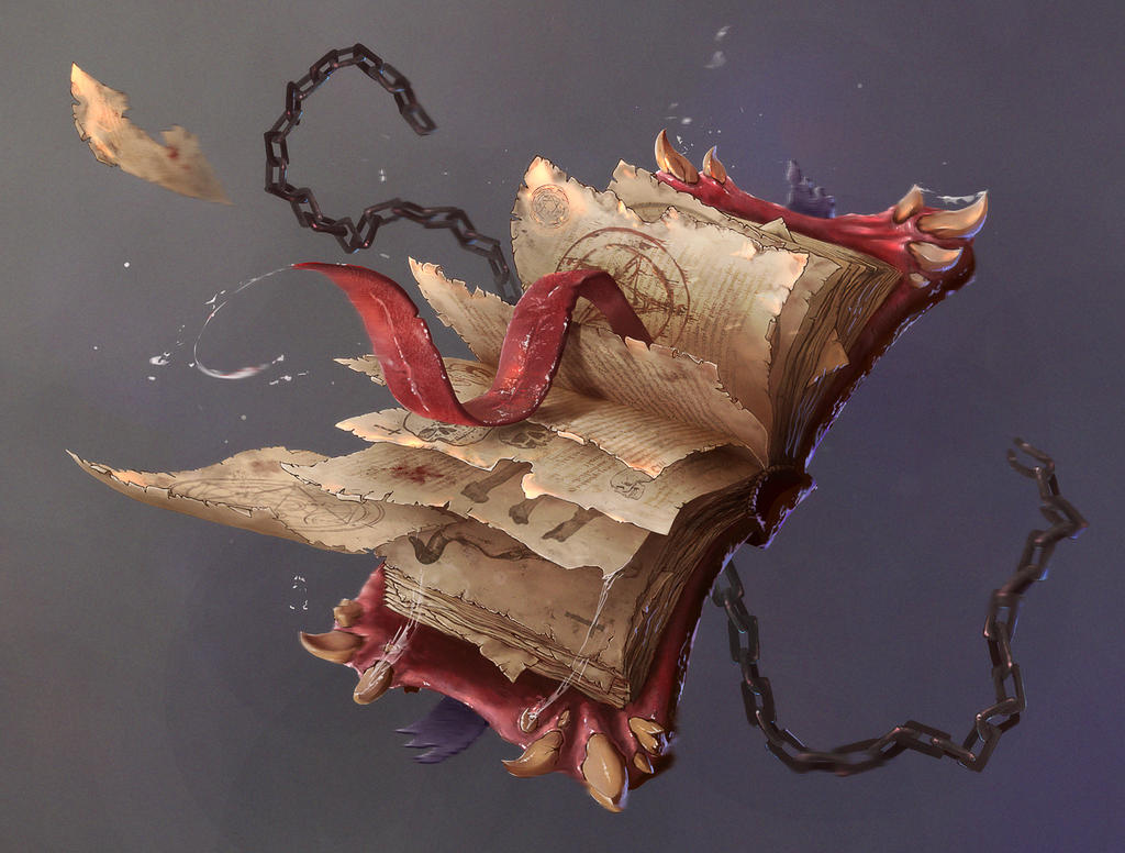 Magic Book by Teanamora on DeviantArt