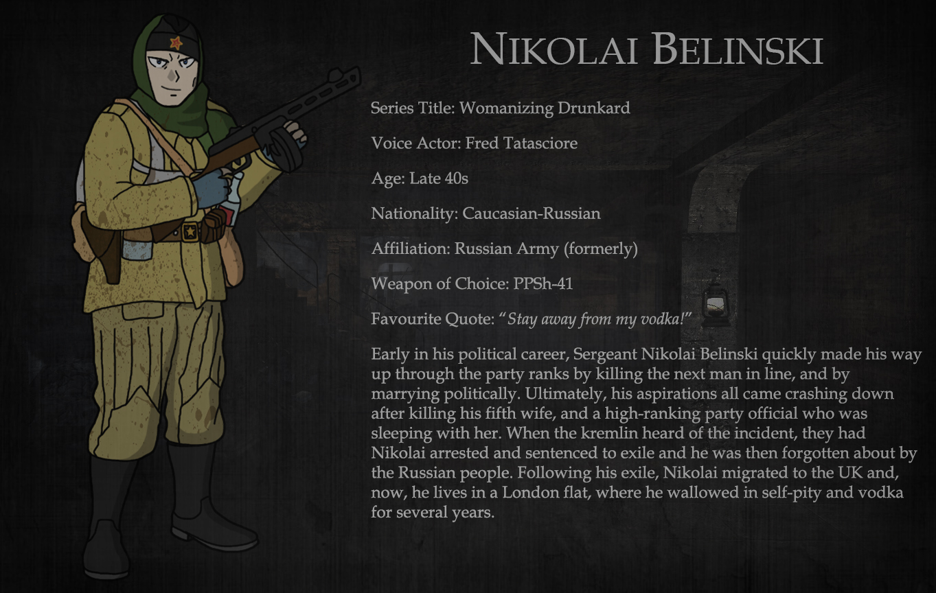 Character Bio - Nikolai Belinski