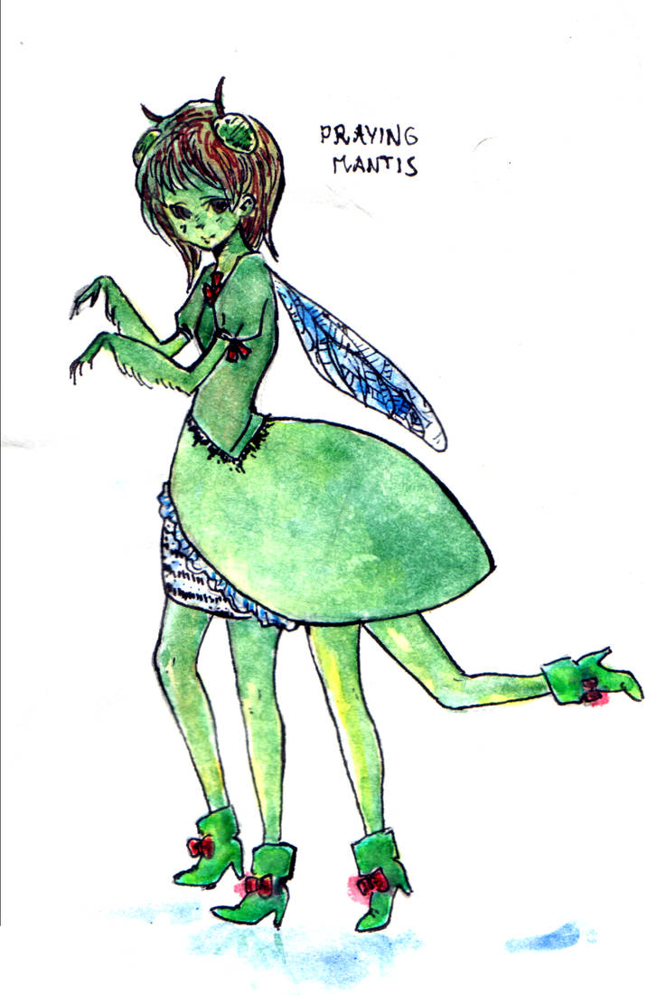 Mantis Digimon Praying Mantis by babirussza on DeviantArt