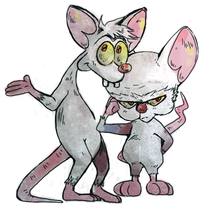 pinky and the brain