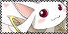 Kyuubey Fan Stamp by PurelyWhiteButterfly