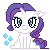 FIM - Free Rarity Icon by PurelyWhiteButterfly