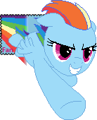 Rainbow Dash Fan Stamp